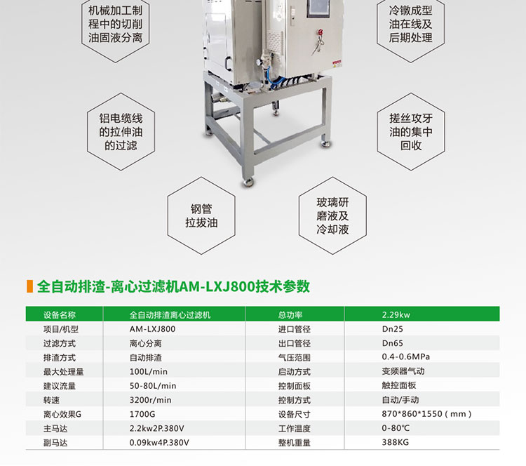 全自動排渣離心凈化機(jī)